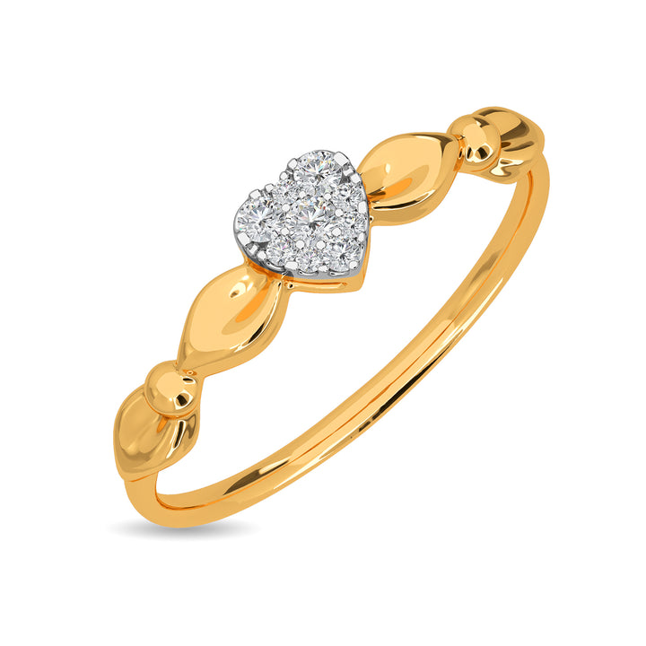 Natural Pink Sapphire Heart Ring 10K Rose Gold | Jared